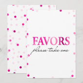 Het teken van het gunstigste Vrijgezellenfeest | r Kaart (Voorkant / Achterkant)