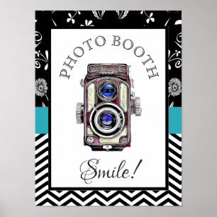 Het Teken van het huwelijk voor Foto Booth, Camer Poster