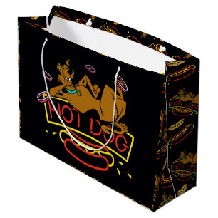 Het Teken van het Neon van de Hotdog scooby-Doo Large Cadeautasje