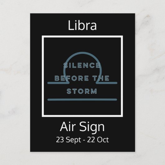 Het Teken van het Teken van de Weeg Vun Citaat in Briefkaart (Voorkant)