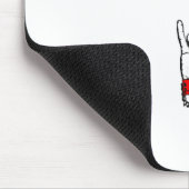 Het teken van mousepad van zware metalen muismat (Hoek)
