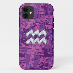 Het Teken van Waterman op fuchsiakleurig roze Case-Mate iPhone Case