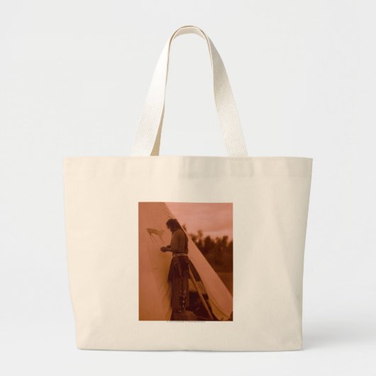 Het tekenen van zijn geneesmiddel grote tote bag