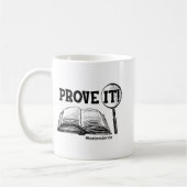 Het tekstbewijs Grappige testdag geschenken voor o Koffiemok (Links)