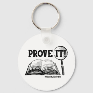 Het tekstbewijs Grappige testdag geschenken voor o Sleutelhanger