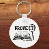 Het tekstbewijs Grappige testdag geschenken voor o Sleutelhanger (Voorkant)