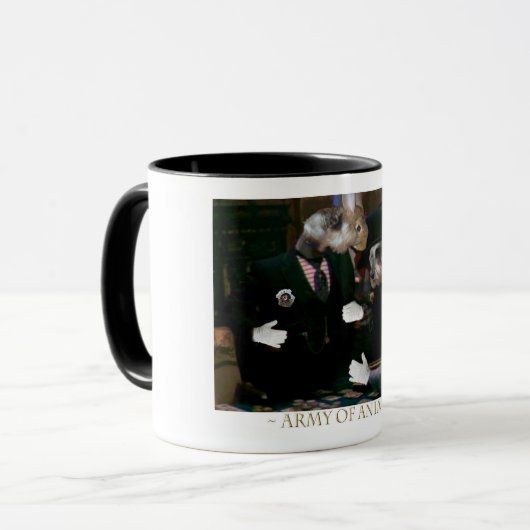 Het tellen van de Loot Mok (Voorkant links)