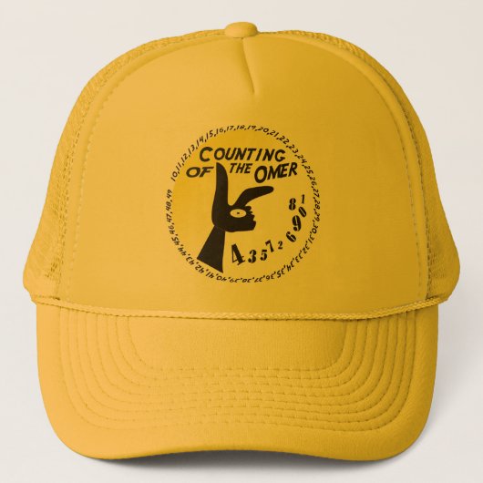 Het tellen van de Omer Trucker Pet (Voorkant)