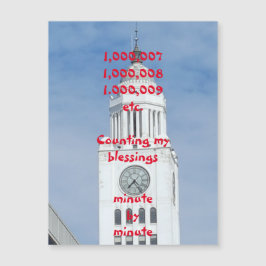 Het tellen van Mijn Verlichtingen Magnetisch Wensk