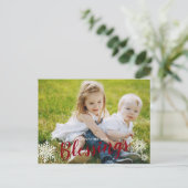 Het tellen van ons Blessings Holiday Briefkaart va (Staand voorkant)