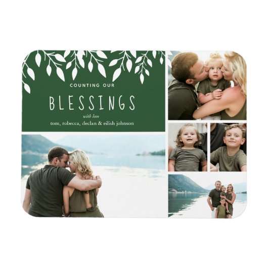 Het tellen van onze vakantiefoto's van het Bezinne Magneet (Horizontaal)