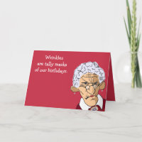 Het tellen van rimpels Verjaardag Kaart