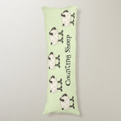 Het tellen van Schapen Whimsical Lichaamskussen (Voorkant Verticaal)