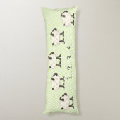 Het tellen van Schapen Whimsical Lichaamskussen (Achterkant (Verticaal))