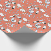 Het tellen van schapenwikkelpapier 10 cadeaupapier (Hoek)