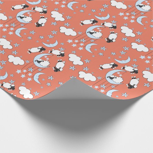 Het tellen van schapenwikkelpapier 10 cadeaupapier (Hoek)