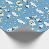 Het tellen van schapenwikkelpapier 1 cadeaupapier (Hoek)