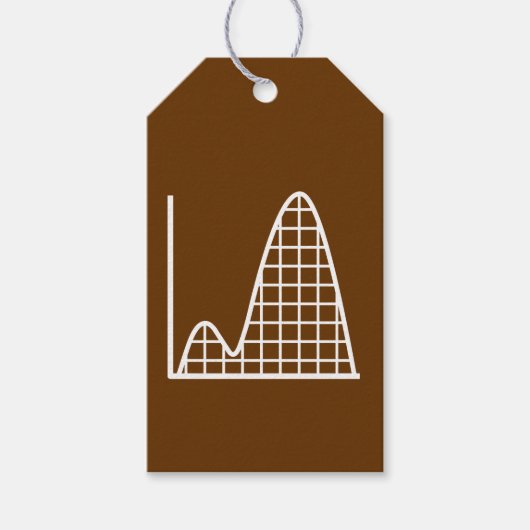 Het telt op in chocolade cadeaukaartje cadeaulabel (Voorkant)
