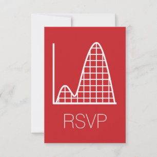Het telt op in kers RSVP-kaart RSVP Kaartje