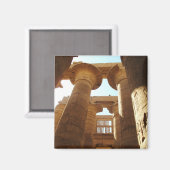 Het Tempelcomplex van Karnak in Thebe, Egypte Magneet (Voorkant / Achterkant)