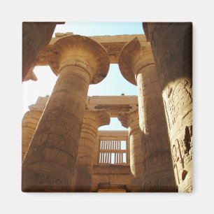 Het tempelcomplex van Karnak in Thebes, Egypte Magneet