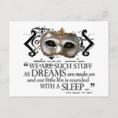 Het Tempest Quote Briefkaart (Voorkant)