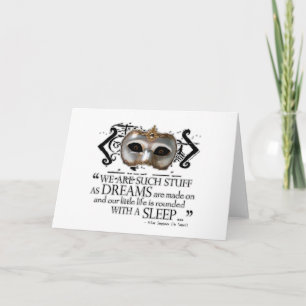 Het Tempest Quote Kaart