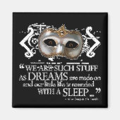 Het Tempest Quote Magneet (Voorkant)