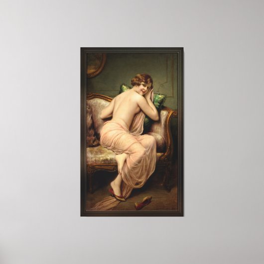 Het Tempt van Francois Martin-Kavel Canvas Afdruk (Voorkant)