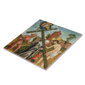 Het Temptation of a Saint Tegeltje (Zijkant)