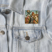 Het Temptation of a Saint Vierkante Button 5,1 Cm (In situ)