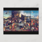 Het Temptation of Saint Anthony, Bosch Briefkaart (Voorkant)
