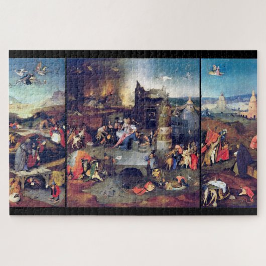 Het Temptation of Saint Anthony, Bosch Legpuzzel (Horizontaal)