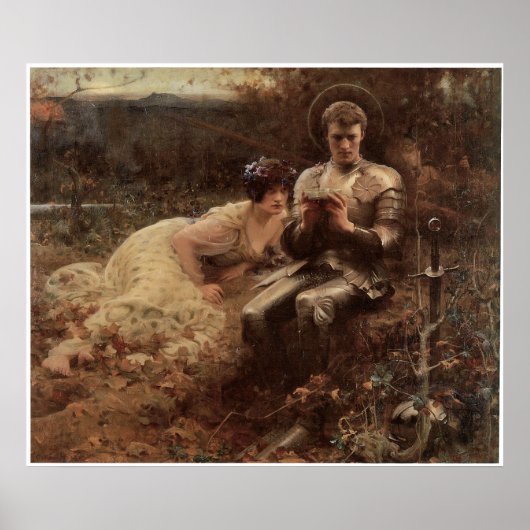 Het Temptation of Sir Percival Poster (Voorkant)