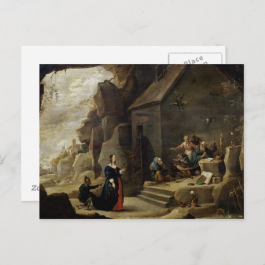 Het Temptation of St. Anthony 2 Briefkaart (Voorkant / Achterkant)