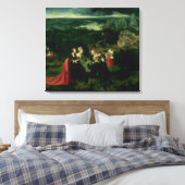 Het Temptation of St. Anthony 2 Canvas Afdruk (Insitu (Slaapkamer))