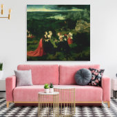 Het Temptation of St. Anthony 2 Canvas Afdruk (Insitu (Woonkamer))
