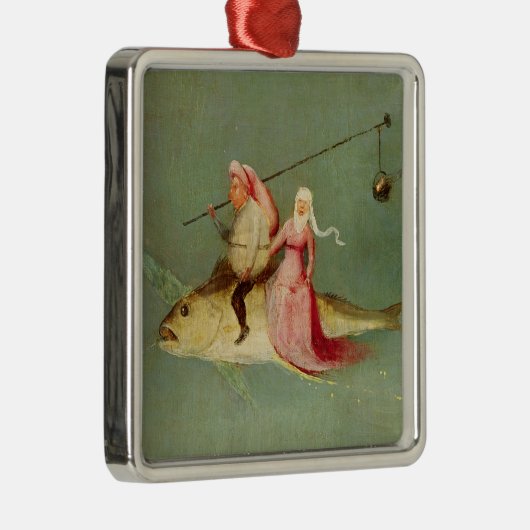 Het Temptation of St. Anthony 2 Metalen Ornament (Rechts)