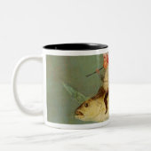 Het Temptation of St. Anthony 2 Tweekleurige Koffiemok (Links)