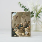 Het Temptation of St. Anthony Briefkaart (Staand voorkant)