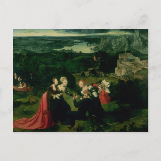 Het Temptation of St. Anthony Briefkaart (Voorkant)