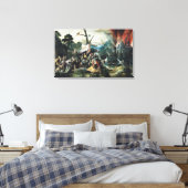 Het Temptation of St. Anthony Canvas Afdruk (Insitu (Slaapkamer))