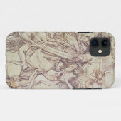 Het Temptation of St. Anthony (graving) Case-Mate iPhone Case (Achterkant (horizontaal))
