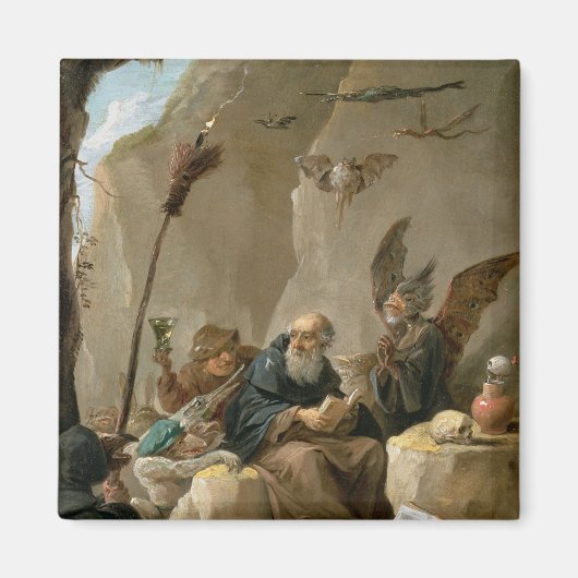 Het Temptation of St. Anthony Magneet (Voorkant)