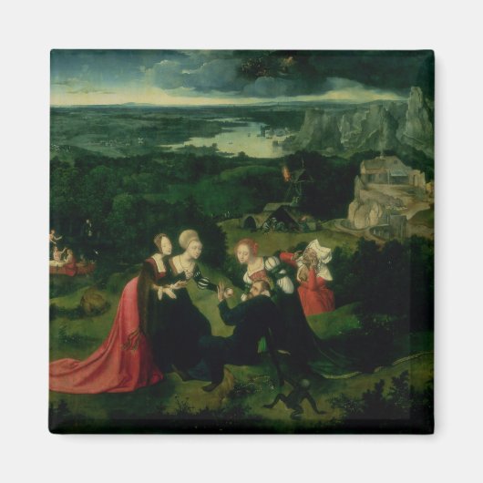 Het Temptation of St. Anthony Magneet (Voorkant)