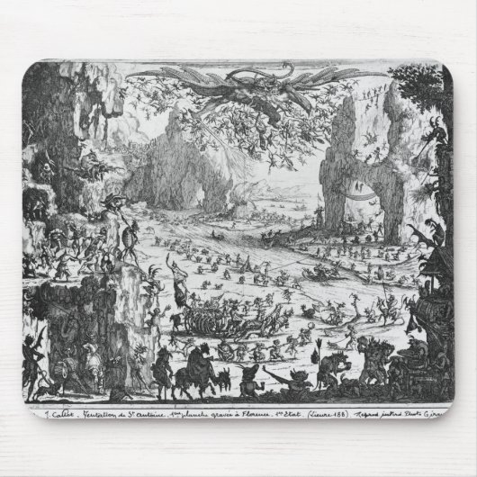 Het Temptation of St. Anthony Muismat (Voorkant)