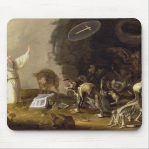 Het Temptation of St. Anthony (panel) Muismat