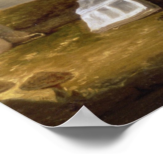 Het Temptation of St. Anthony (panel) Poster (Hoek)
