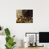 Het Temptation of St. Anthony (panel) Poster (Thuiskantoor)