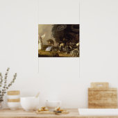 Het Temptation of St. Anthony (panel) Poster (Keuken)